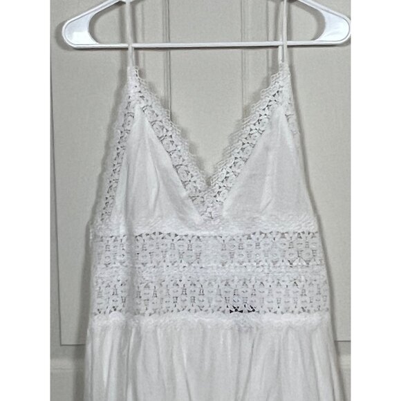 NWT AQUA Sundress Cotton Lined Flowy Dress XL Bloomindales - Picture 4 of 12